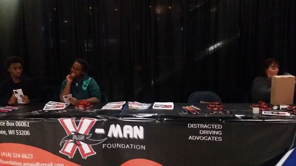 The X-Man Foundation strives to educate drivers to the dangers of distracted driving with an emphasis on texting